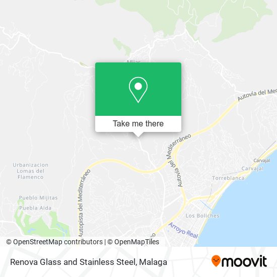 mapa Renova Glass and Stainless Steel