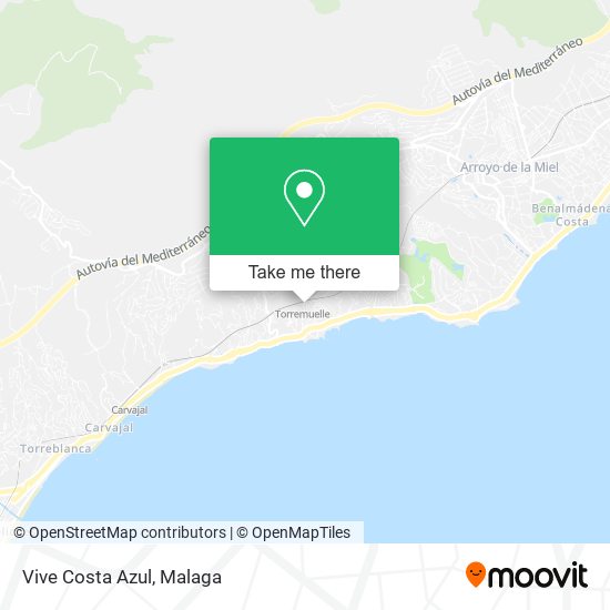 mapa Vive Costa Azul