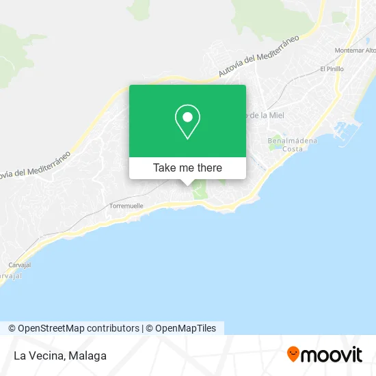 La Vecina map