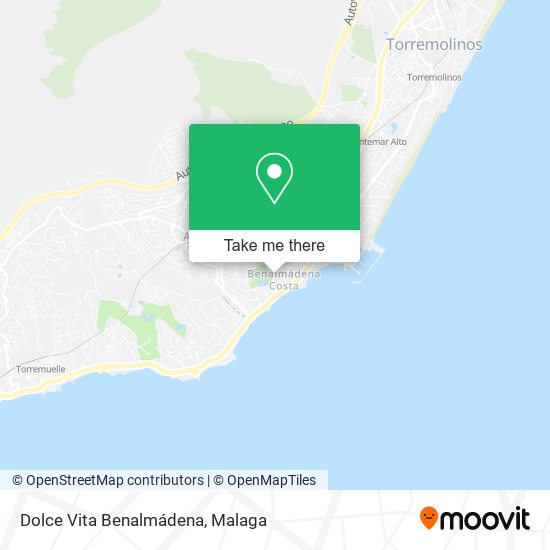 Dolce Vita Benalmádena map