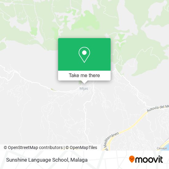 Sunshine Language School map