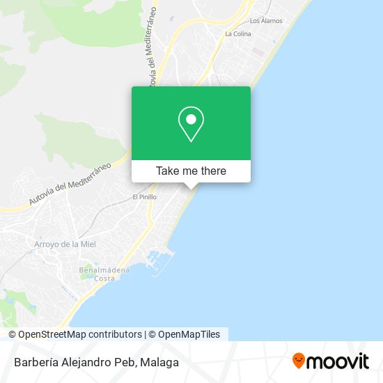 Barbería Alejandro Peb map
