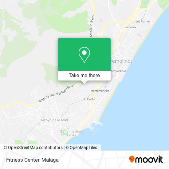 Fitness Center map