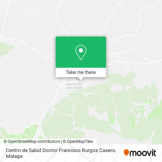 Centro de Salud Doctor Francisco Burgos Casero map
