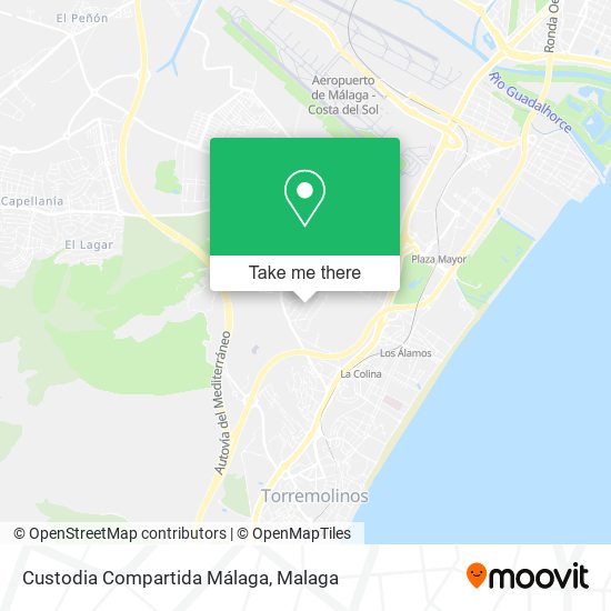 Custodia Compartida Málaga map