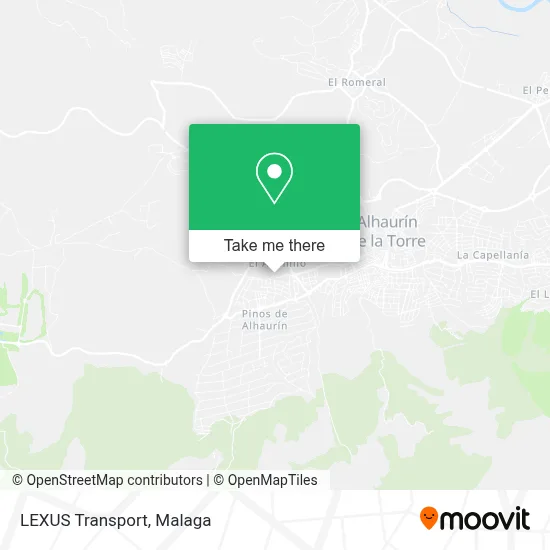 LEXUS Transport map