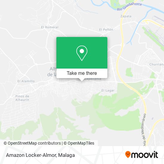 Amazon Locker-Almor map