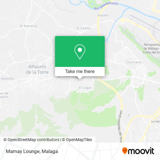 Mamay Lounge map