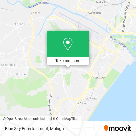 Blue Sky Entertainment map