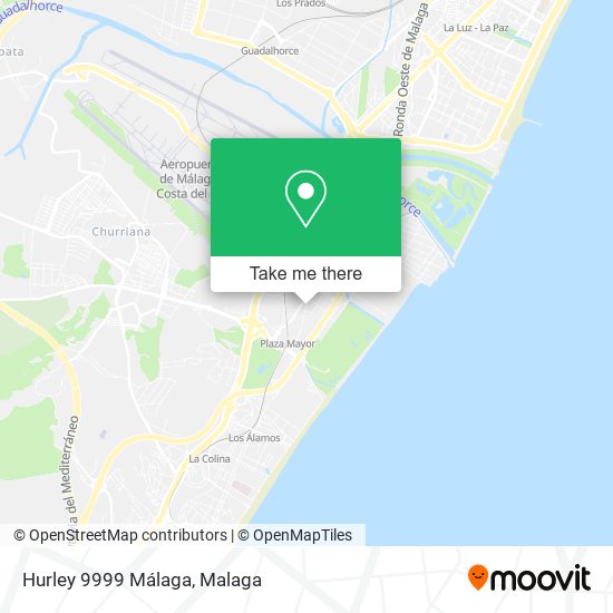 Hurley 9999 Málaga map