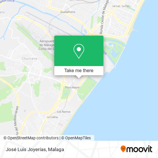 José Luis Joyerías map