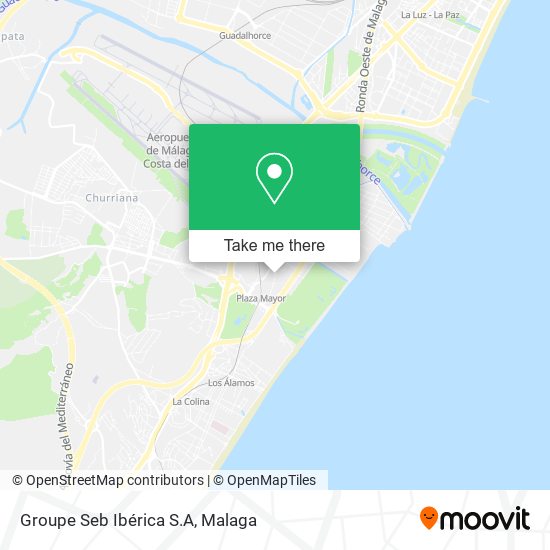 Groupe Seb Ibérica S.A map