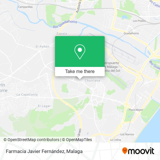 mapa Farmacia Javier Fernández