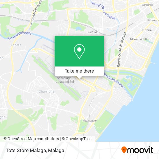 Tots Store Málaga map