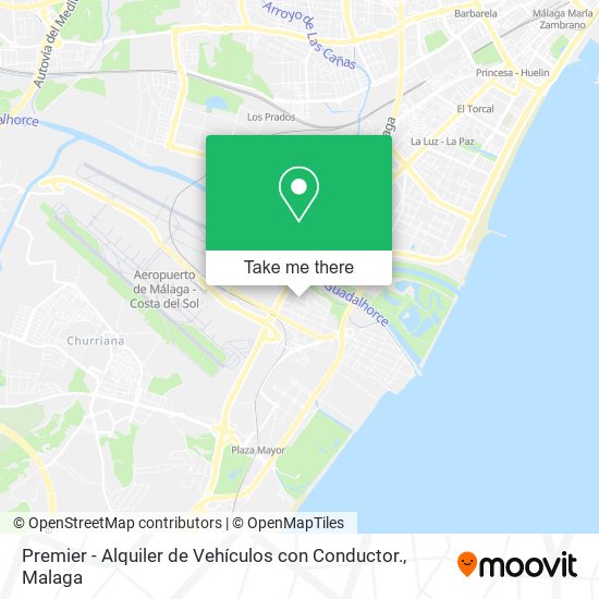 Premier - Alquiler de Vehículos con Conductor. map