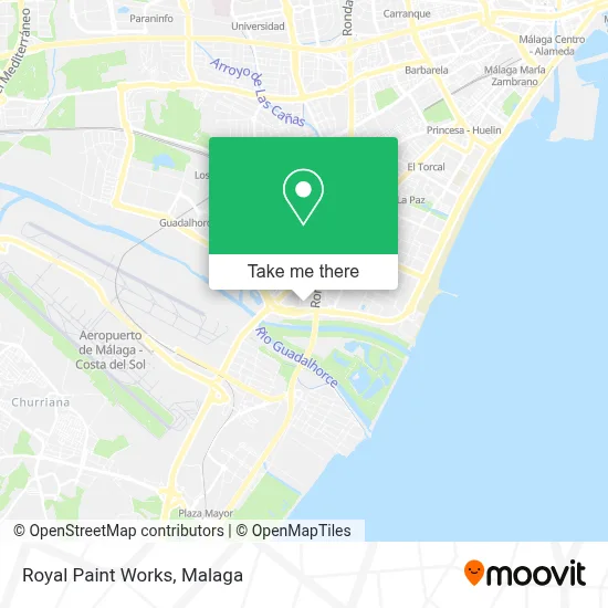 Royal Paint Works map