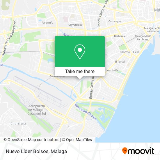 Nuevo Líder Bolsos map