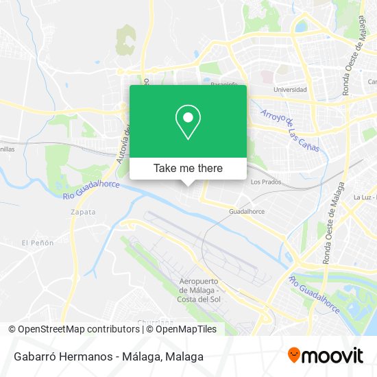 Gabarró Hermanos - Málaga map