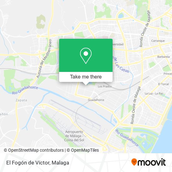 El Fogón de Víctor map
