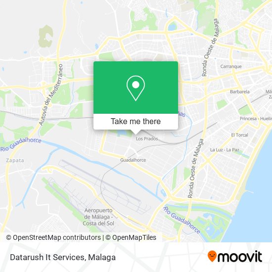 Datarush It Services map