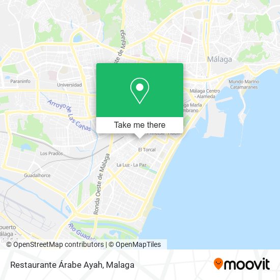 Restaurante Árabe Ayah map