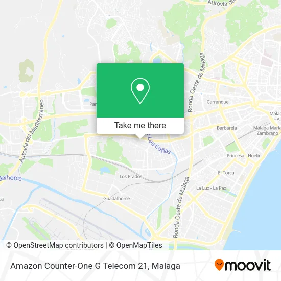 Amazon Counter-One G Telecom 21 map