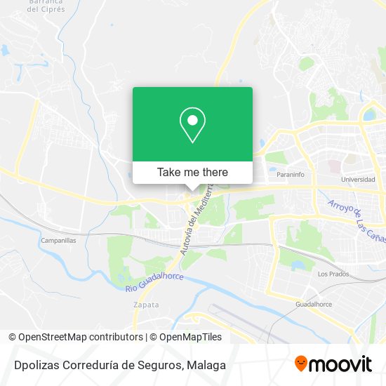 Dpolizas Correduría de Seguros map