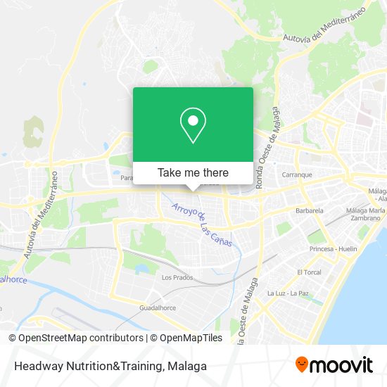 Headway Nutrition&Training map