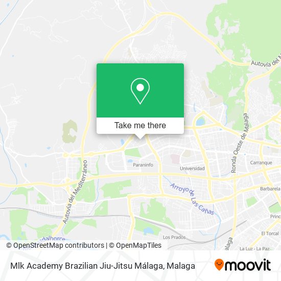 Mlk Academy Brazilian Jiu-Jitsu Málaga map