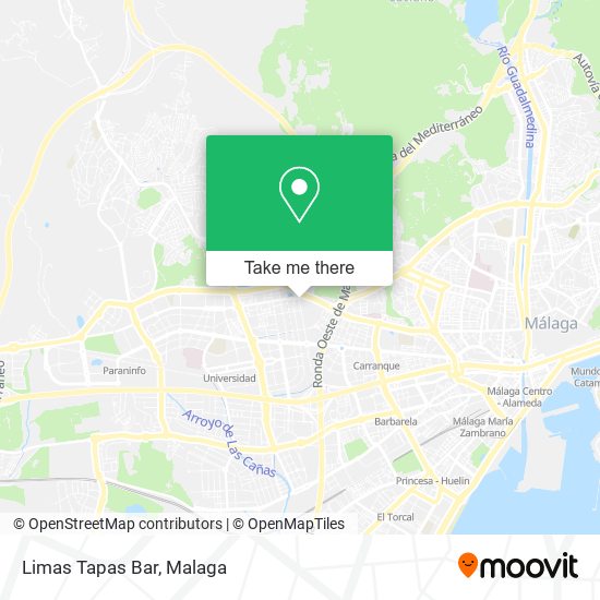 Limas Tapas Bar map