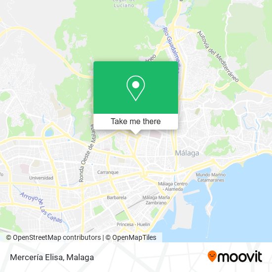 Mercería Elisa map