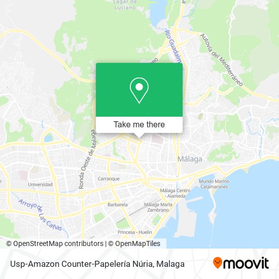 Usp-Amazon Counter-Papelería Núria map