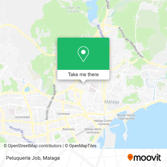Peluquería Job map