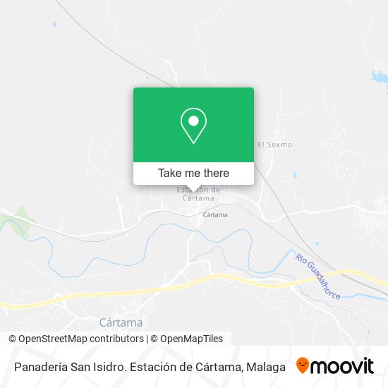 Panadería San Isidro. Estación de Cártama map