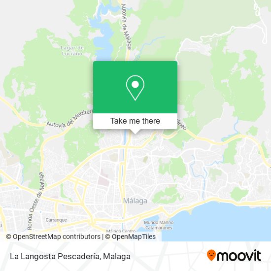 La Langosta Pescadería map