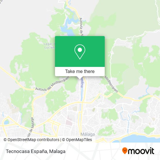 Tecnocasa España map