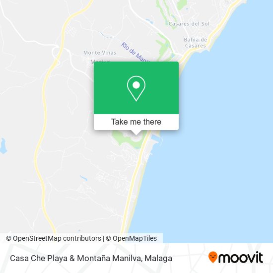 Casa Che Playa & Montaña Manilva map