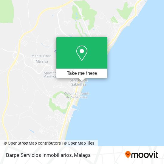 Barpe Servicios Inmobiliarios map