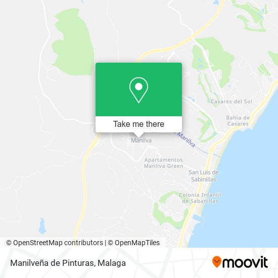 Manilveña de Pinturas map