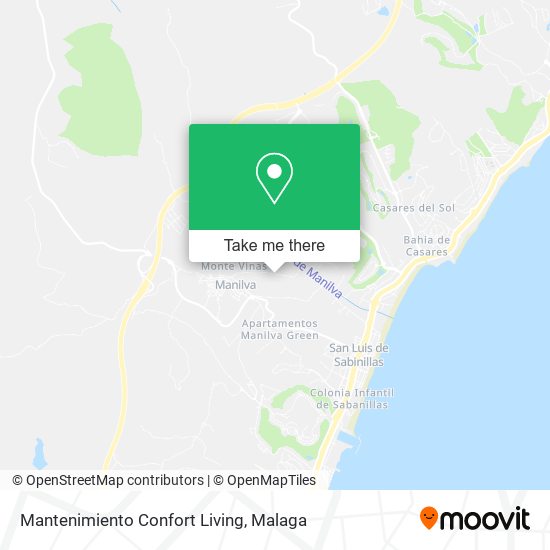 Mantenimiento Confort Living map