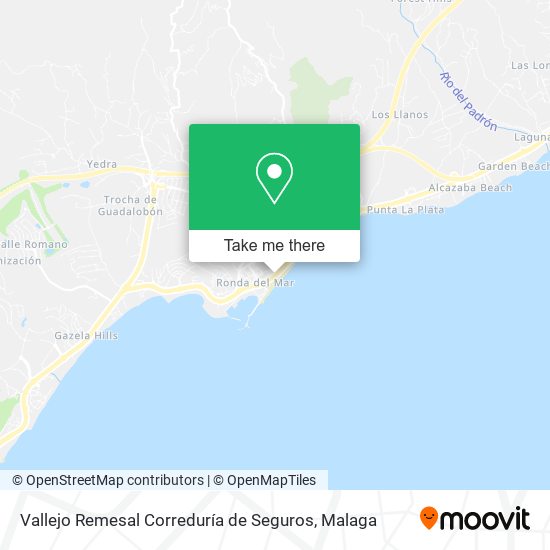 Vallejo Remesal Correduría de Seguros map