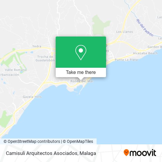 Camisuli Arquitectos Asociados map
