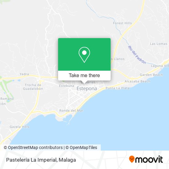 Pastelería La Imperial map