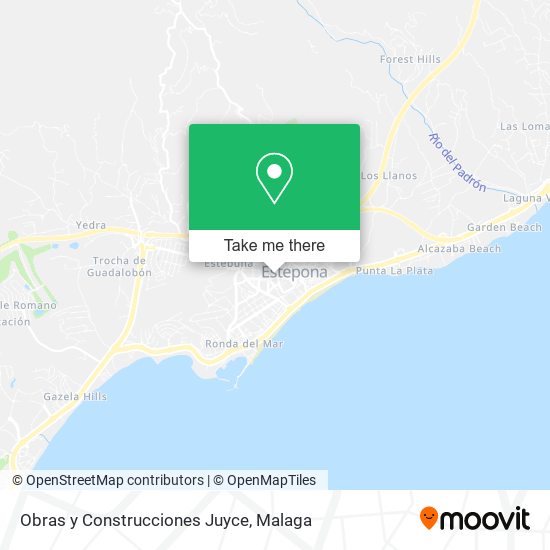 Obras y Construcciones Juyce map