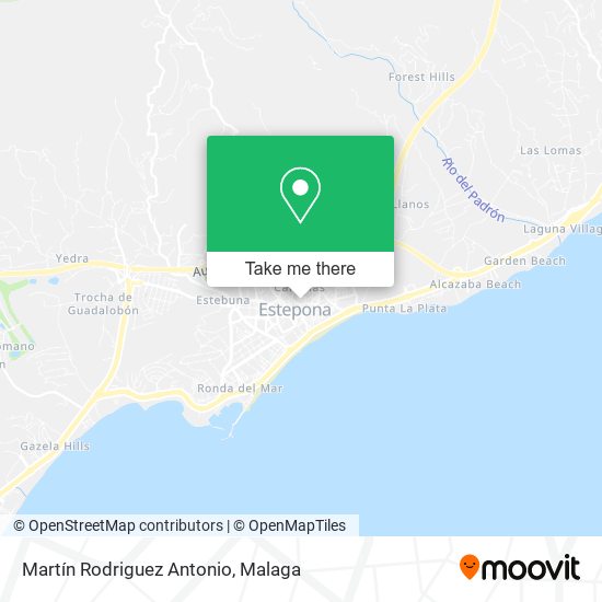 Martín Rodriguez Antonio map