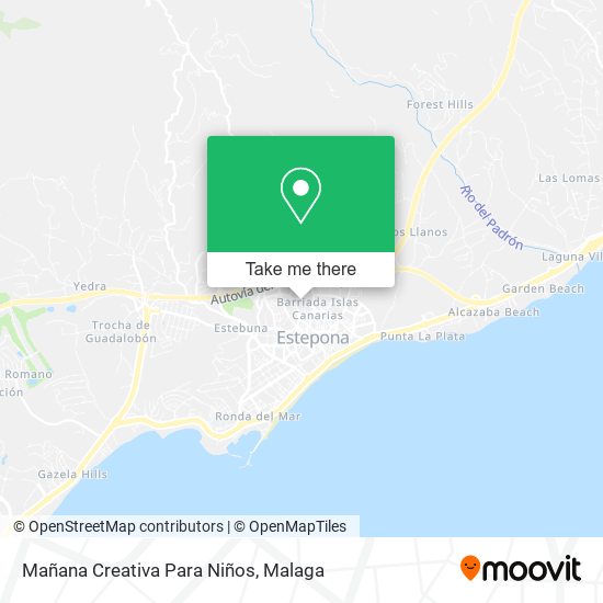 Mañana Creativa Para Niños map