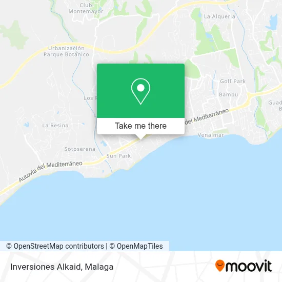 Inversiones Alkaid map