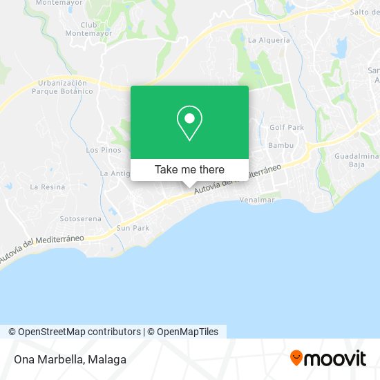 Ona Marbella map