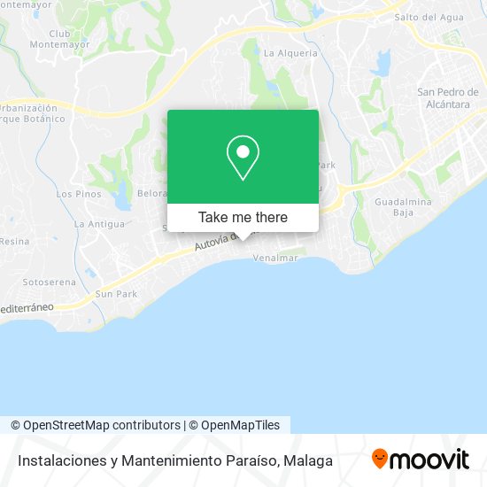 Instalaciones y Mantenimiento Paraíso map