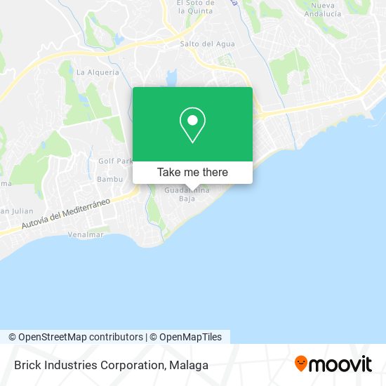 Brick Industries Corporation map